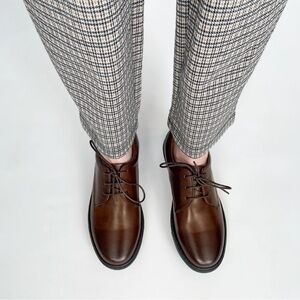 Women’s Brown Leather Dress Sneakers